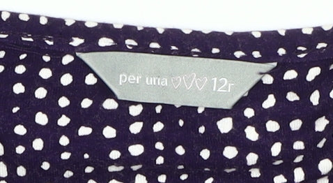 Per Una Women's Multicoloured Size 12 A-Line Dress