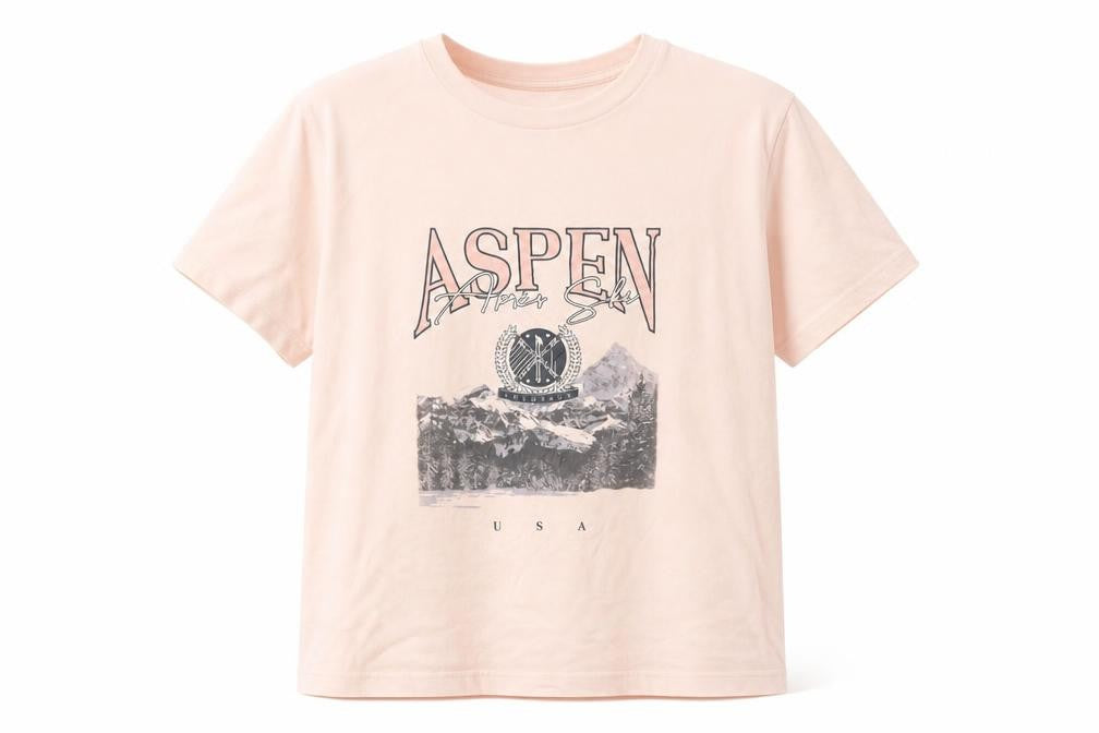 ASOS DESIGN Women Pink T-Shirt Size 6 Classic Fit