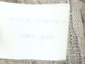 Phase Eight Women's Beige Linen Trousers Size 16