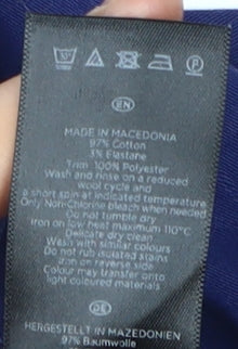 Hobbs Women's Blue Chino Trousers Size 10