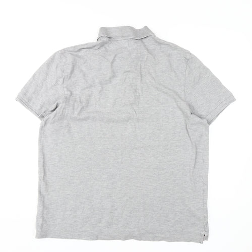 John Lewis Men's Grey Polo Shirt Size L