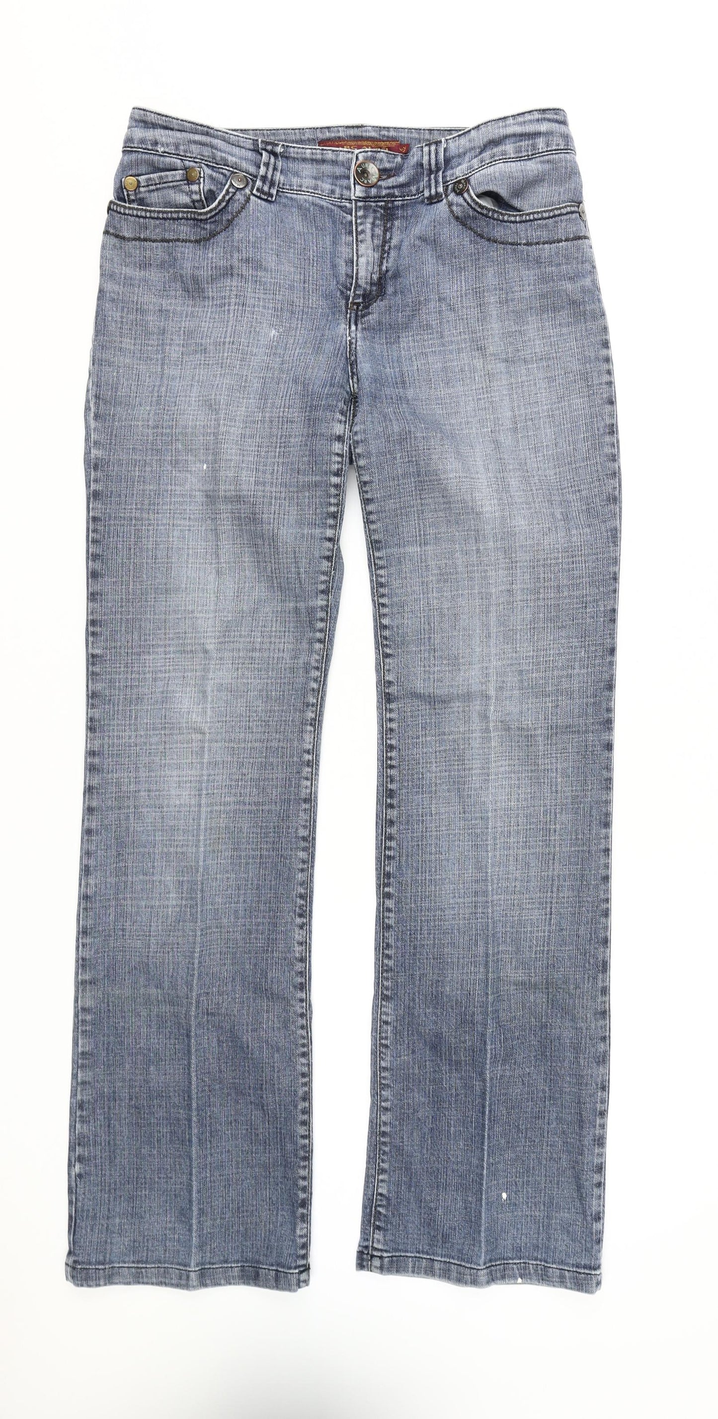 Marc Aurel Women's Blue Straight Jeans Size 14