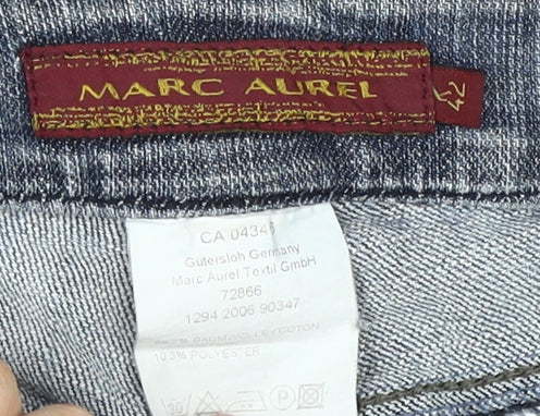 Marc Aurel Women's Blue Straight Jeans Size 14