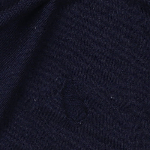 Charles Tyrwhitt Men's Blue Pullover Jumper Size S