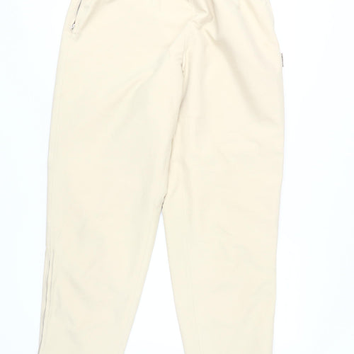 Marie Valois Women's Beige Jogger Trousers L