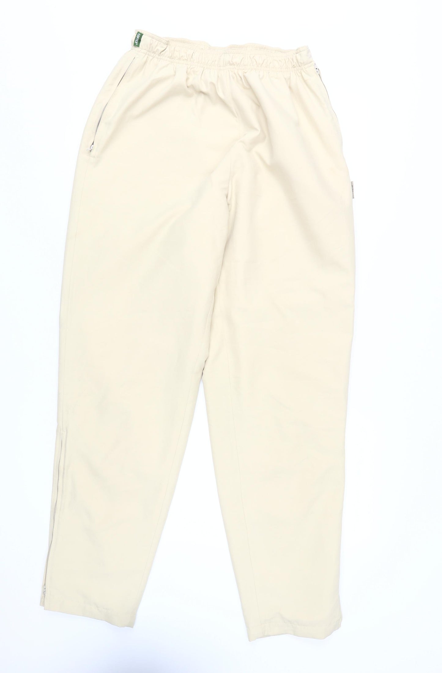 Marie Valois Women's Beige Jogger Trousers L