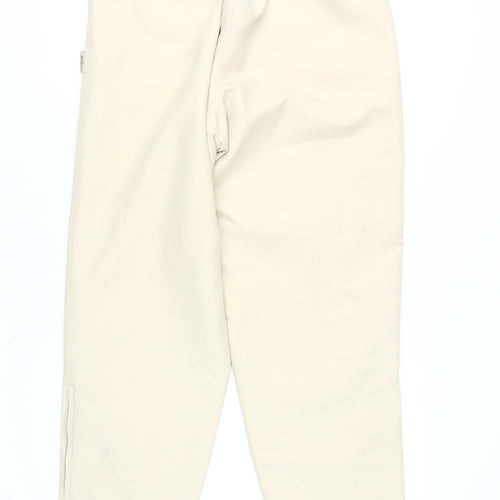 Marie Valois Women's Beige Jogger Trousers L