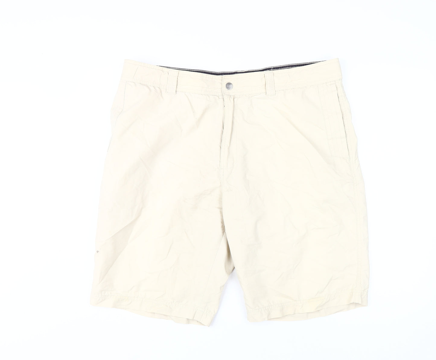 Maine New England Men's Beige Chino Shorts Size 40