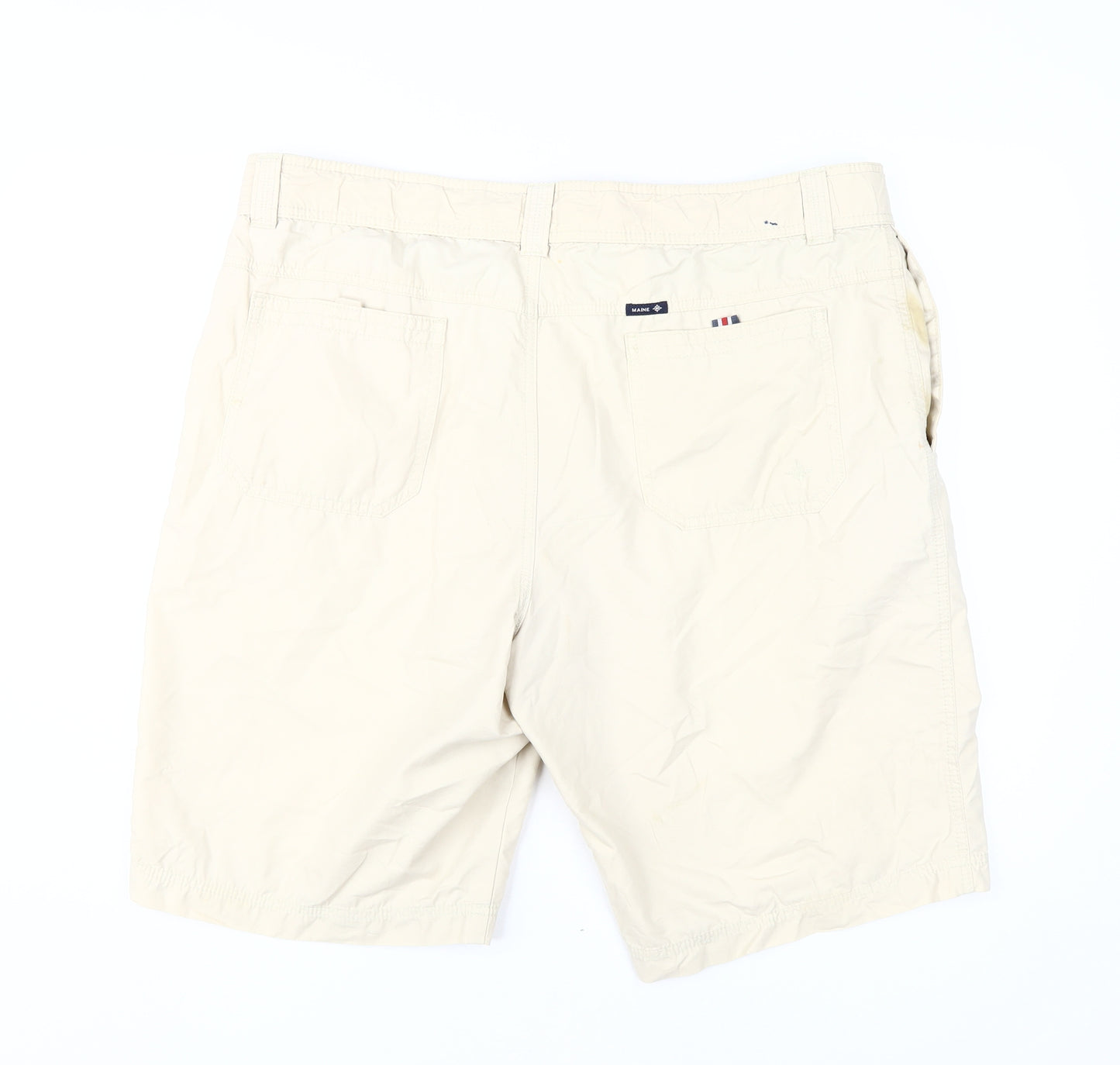 Maine New England Men's Beige Chino Shorts Size 40