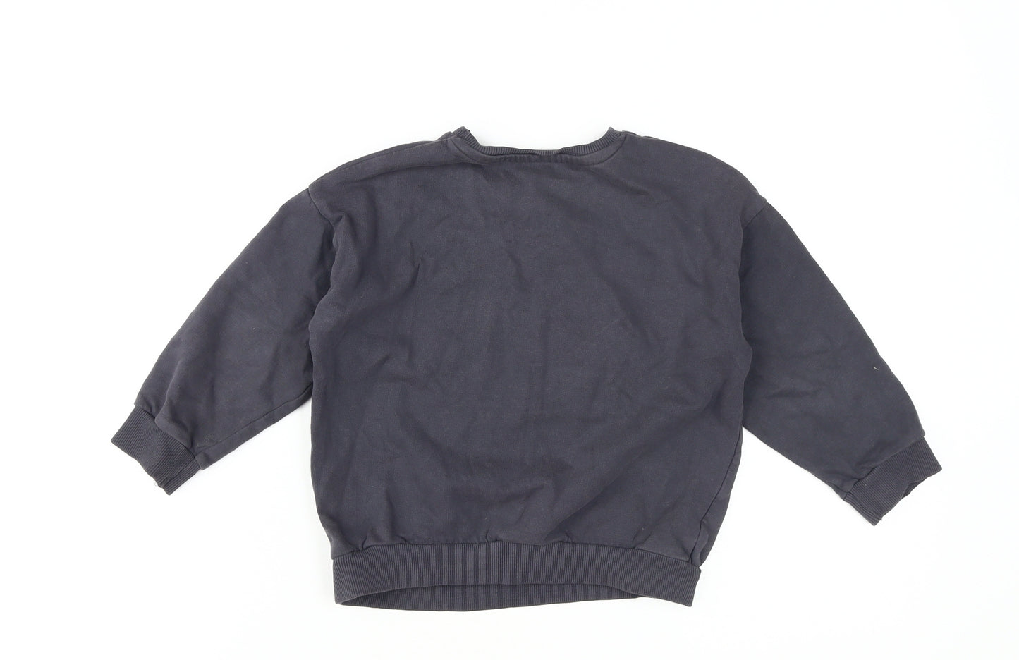 Disney Princess Girls Black Pullover Sweatshirt, 4-5 Years