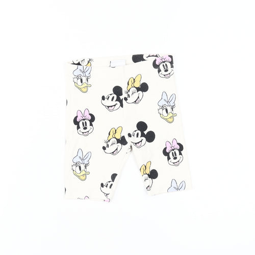Disney Girls Multicoloured Leggings Minnie Mouse 5 Years