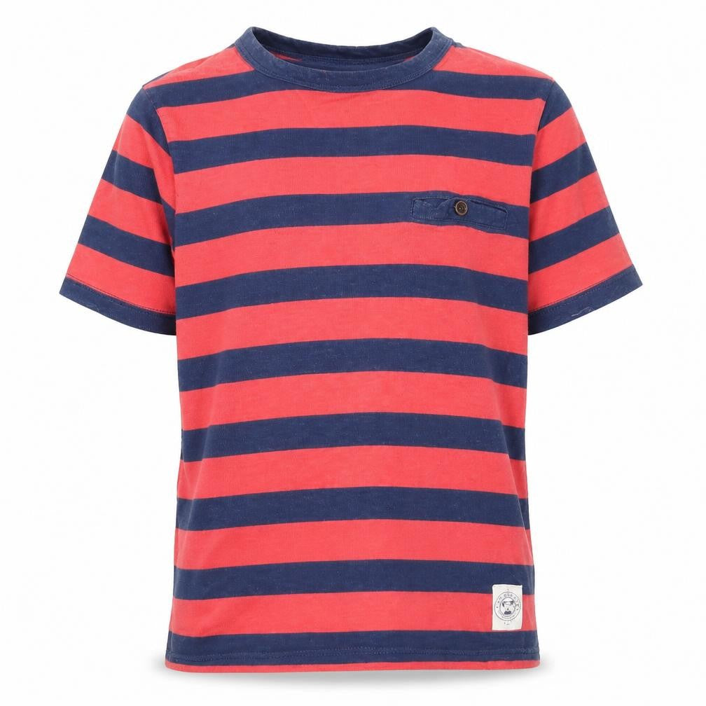 Gap Kids Striped Boys T-Shirt, Multicoloured, Size 10 Years