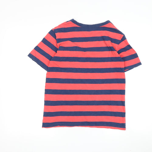 Gap Kids Striped Boys T-Shirt, Multicoloured, Size 10 Years