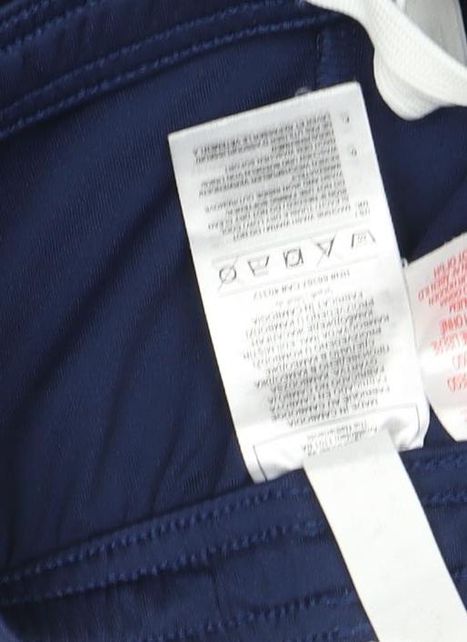 Adidas Boys Blue Athletic Shorts 9-10 Years