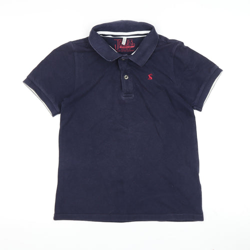 Joules Boys' Blue Polo Shirt, 9-10 Years, Casual Style