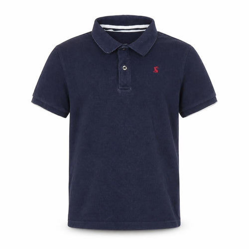 Joules Boys' Blue Polo Shirt, 9-10 Years, Casual Style