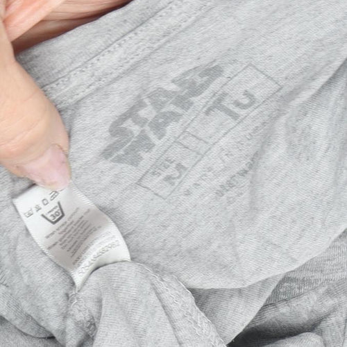 Star Wars Grey Men's T-Shirt L Graphic Print