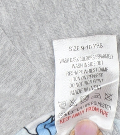 Vanilla Underground Boys Grey Pokemon T-Shirt 9-10 Years Casual