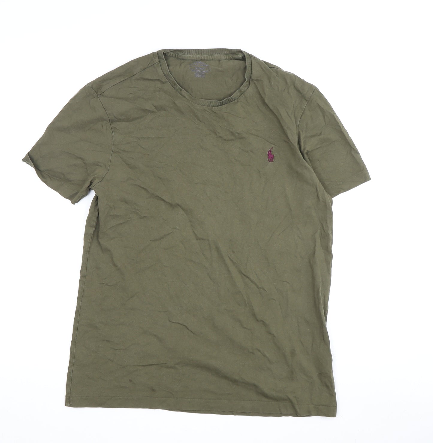 Polo Ralph Lauren Men’s Green T-Shirt - Medium