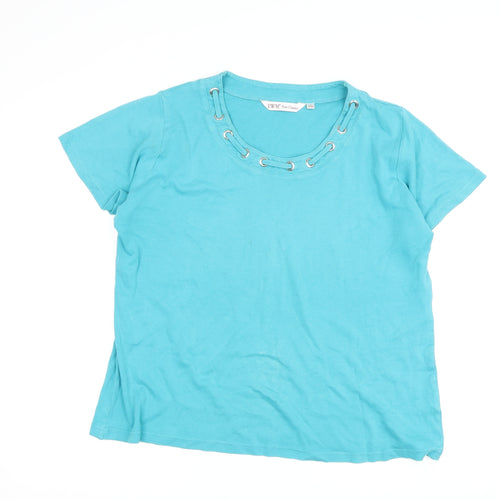 EWM Pure Classics Women's Blue T-Shirt Size 18