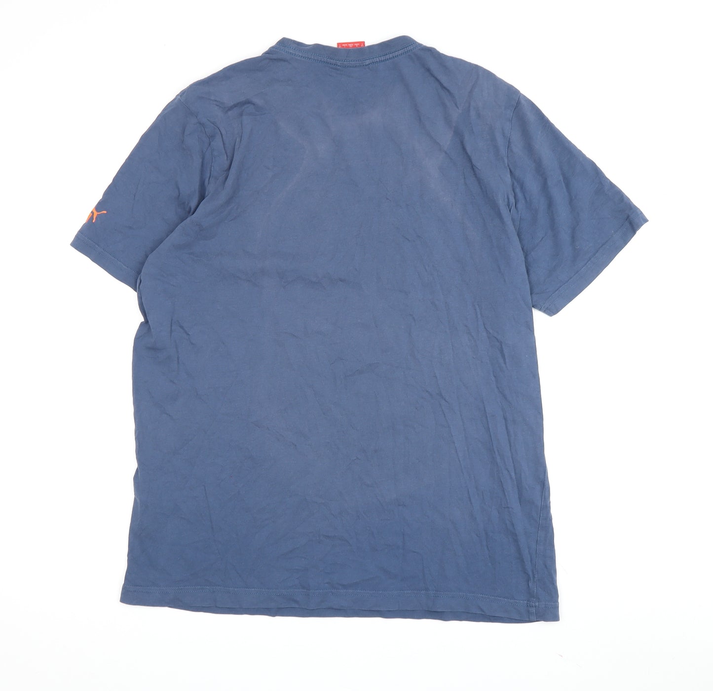 Puma Men's Blue Sports T-Shirt Size L