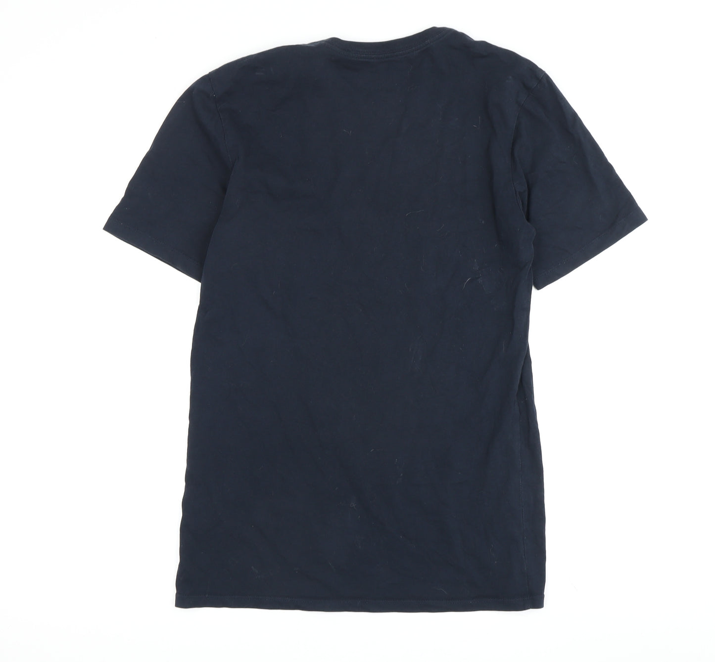 Nike Men's Black Athletic Fit Crew T-Shirt, Size S