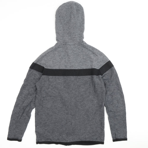 Next Men's Grey Full Zip Hoodie Size S