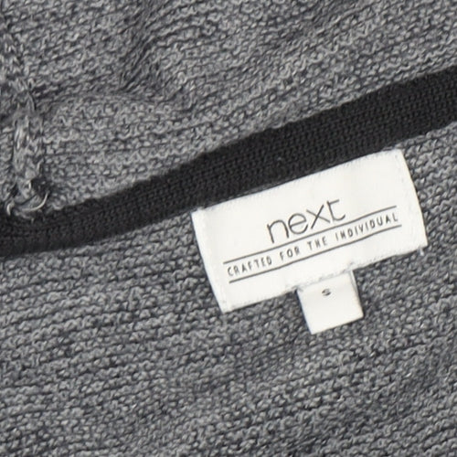 Next Men's Grey Full Zip Hoodie Size S