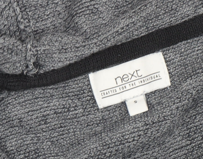 Next Men's Grey Full Zip Hoodie Size S