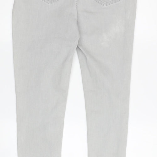 Marks and Spencer Women’s Grey Skinny Studded Jeans Size 12