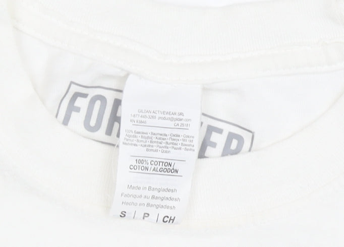 Funny White Men's T-Shirt, Small, Beauty and the Beast