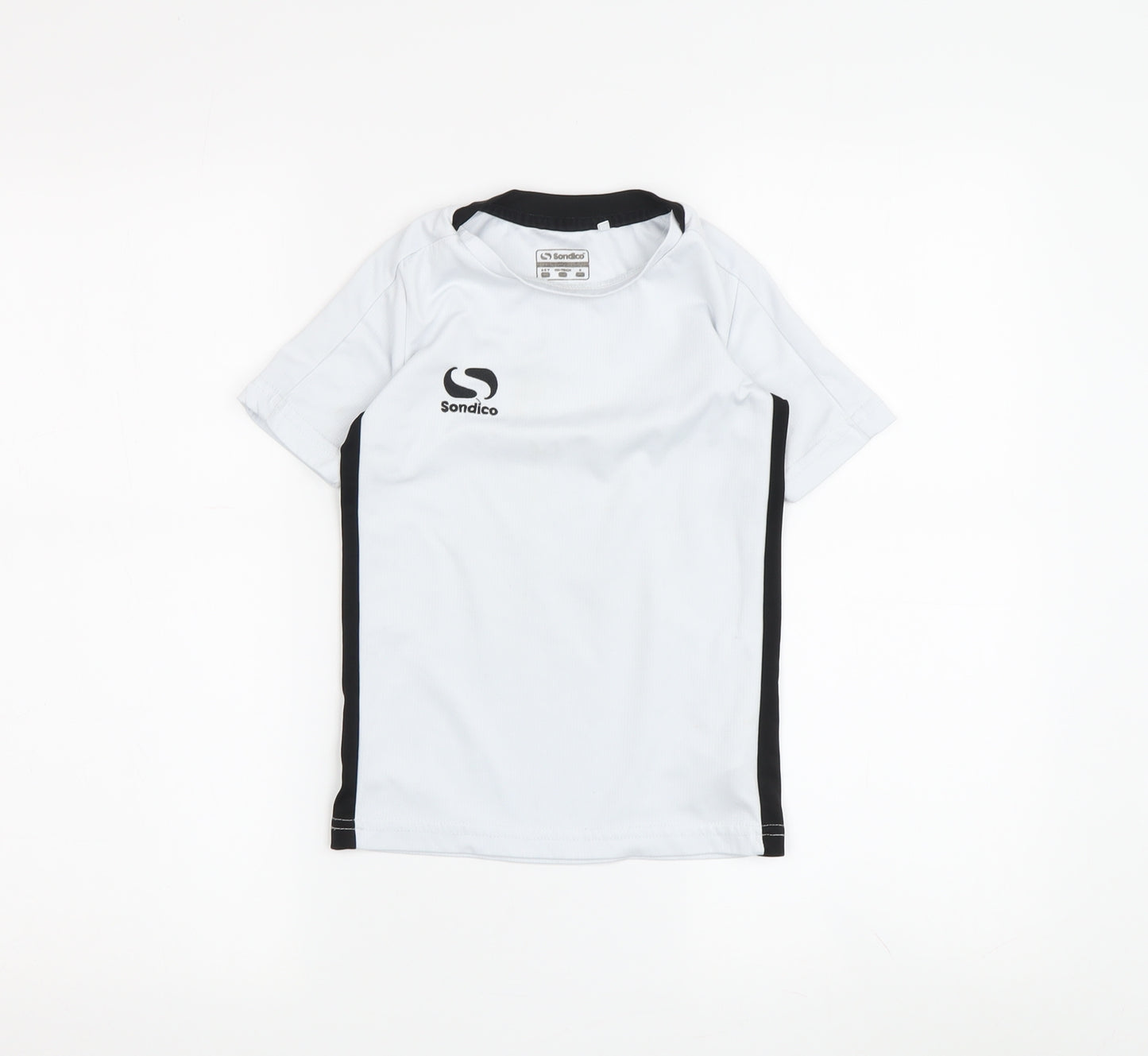 Sondico Boys White T-Shirt 5-6 Years Sports Activewear