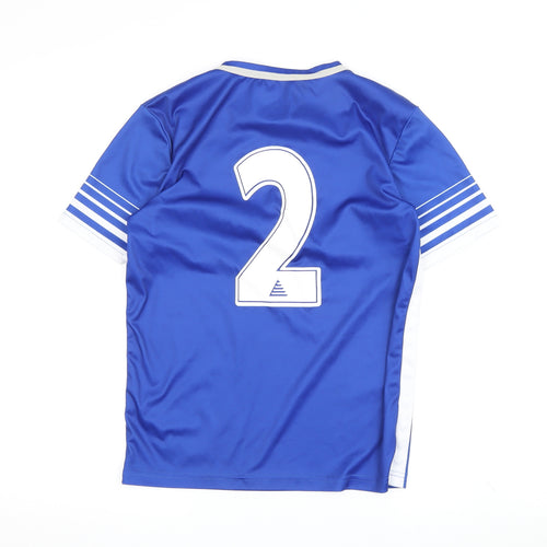 Pendle Boys Blue Football Jersey T-Shirt Size S