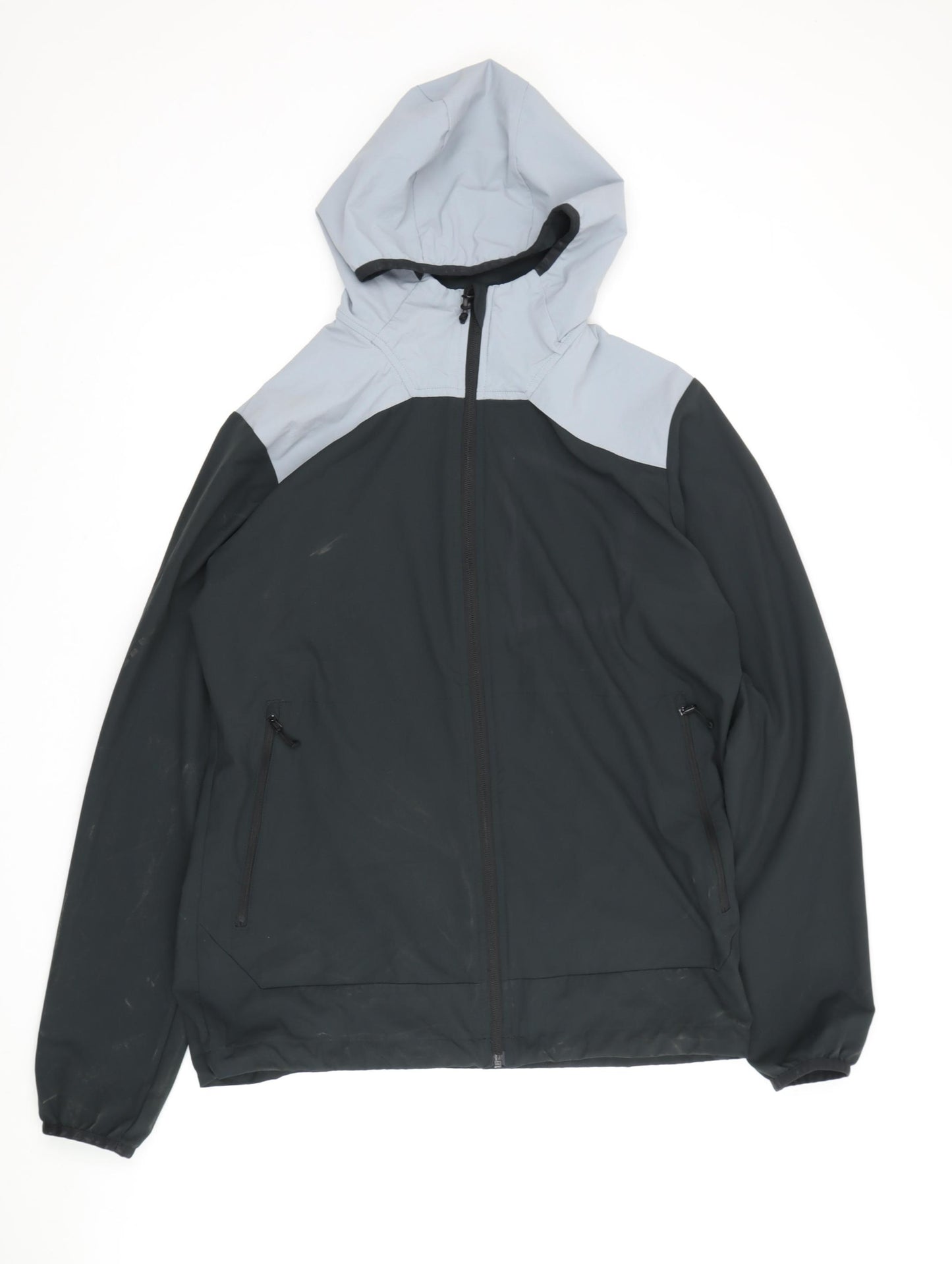 Berghaus Men's M Black Grey Full Zip Waterproof Hoodie