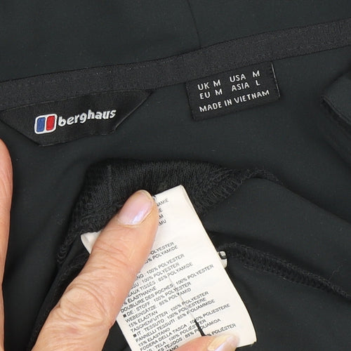 Berghaus Men's M Black Grey Full Zip Waterproof Hoodie