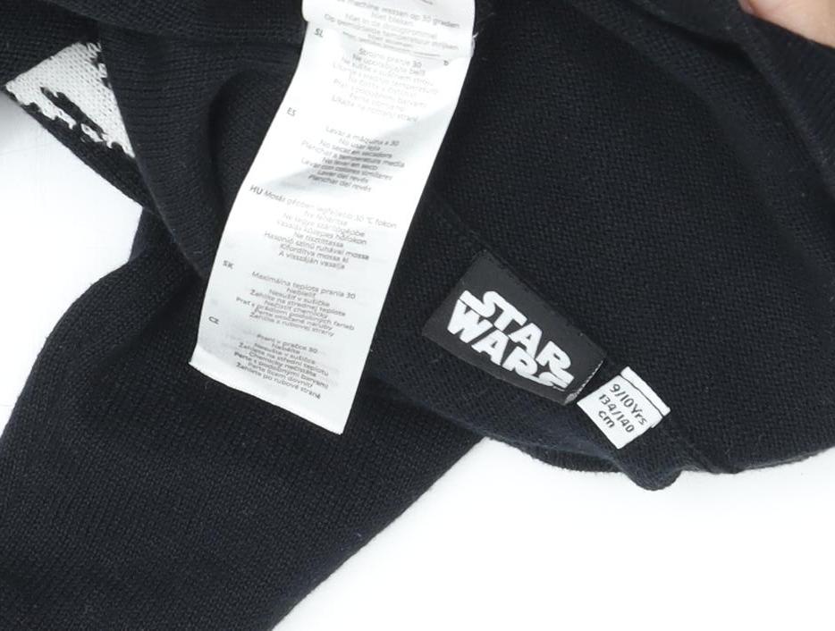 Star Wars Boys' Black Stormtrooper Jumper 9-10 Years
