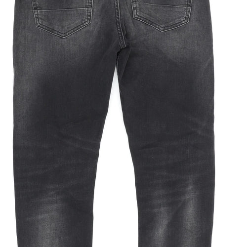 Next Men's Black Skinny Jeans Size 28S
