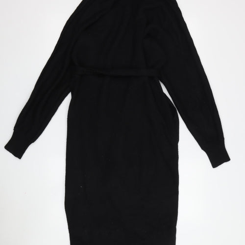 Adrienne Vittadini Women's Black Jumper Dress M