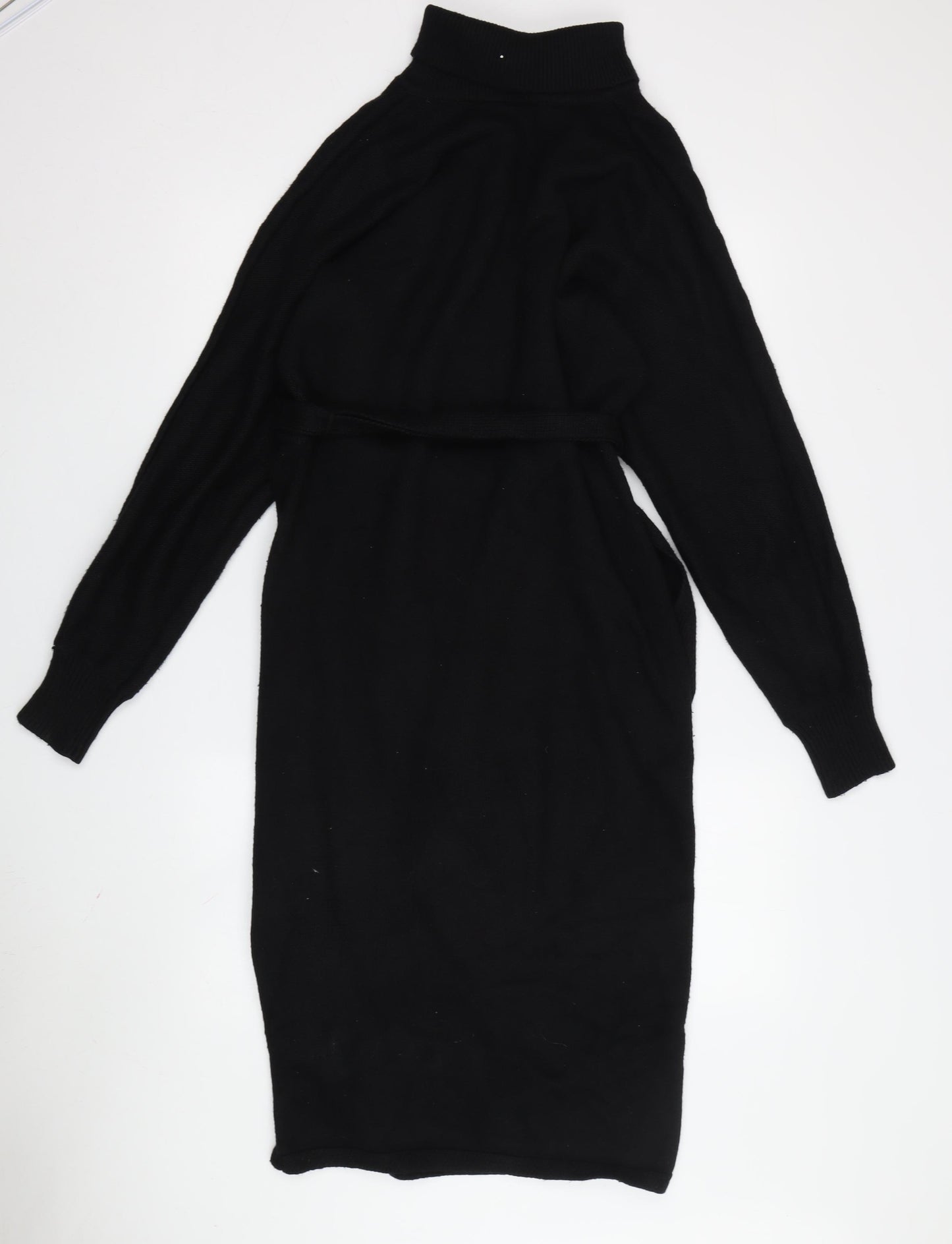 Adrienne Vittadini Women's Black Jumper Dress M