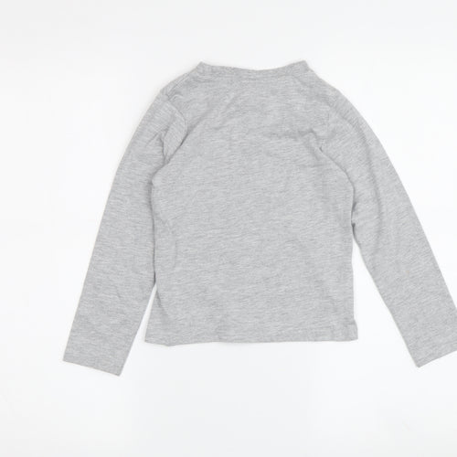 Boys Grey Spider-Man Long Sleeve T-Shirt Size 5-6 Years