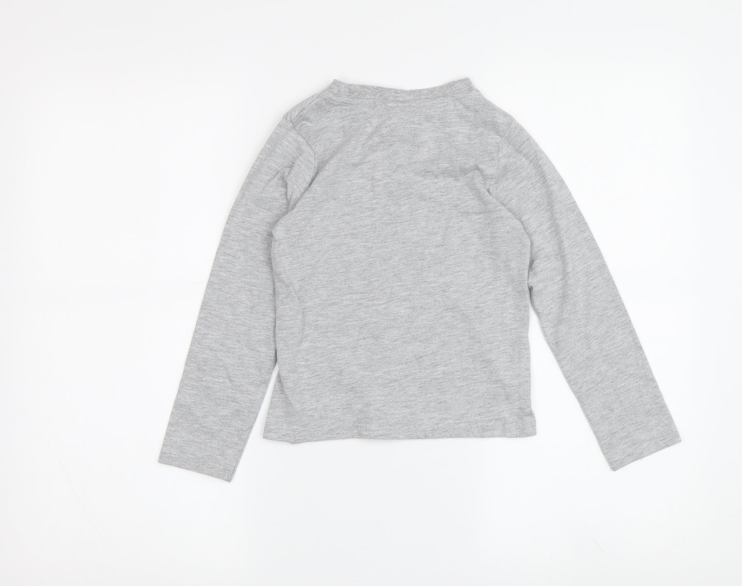 Boys Grey Spider-Man Long Sleeve T-Shirt Size 5-6 Years
