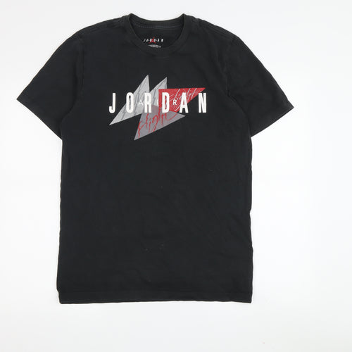 Jordan Men's Black Graphic T-Shirt S