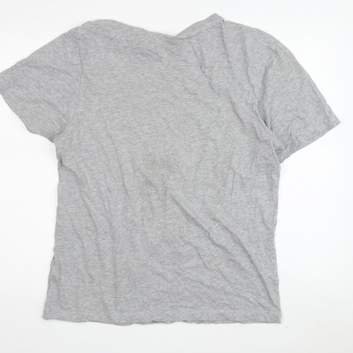 Netflix Stranger Things XL Grey T-Shirt - Hellfire Club
