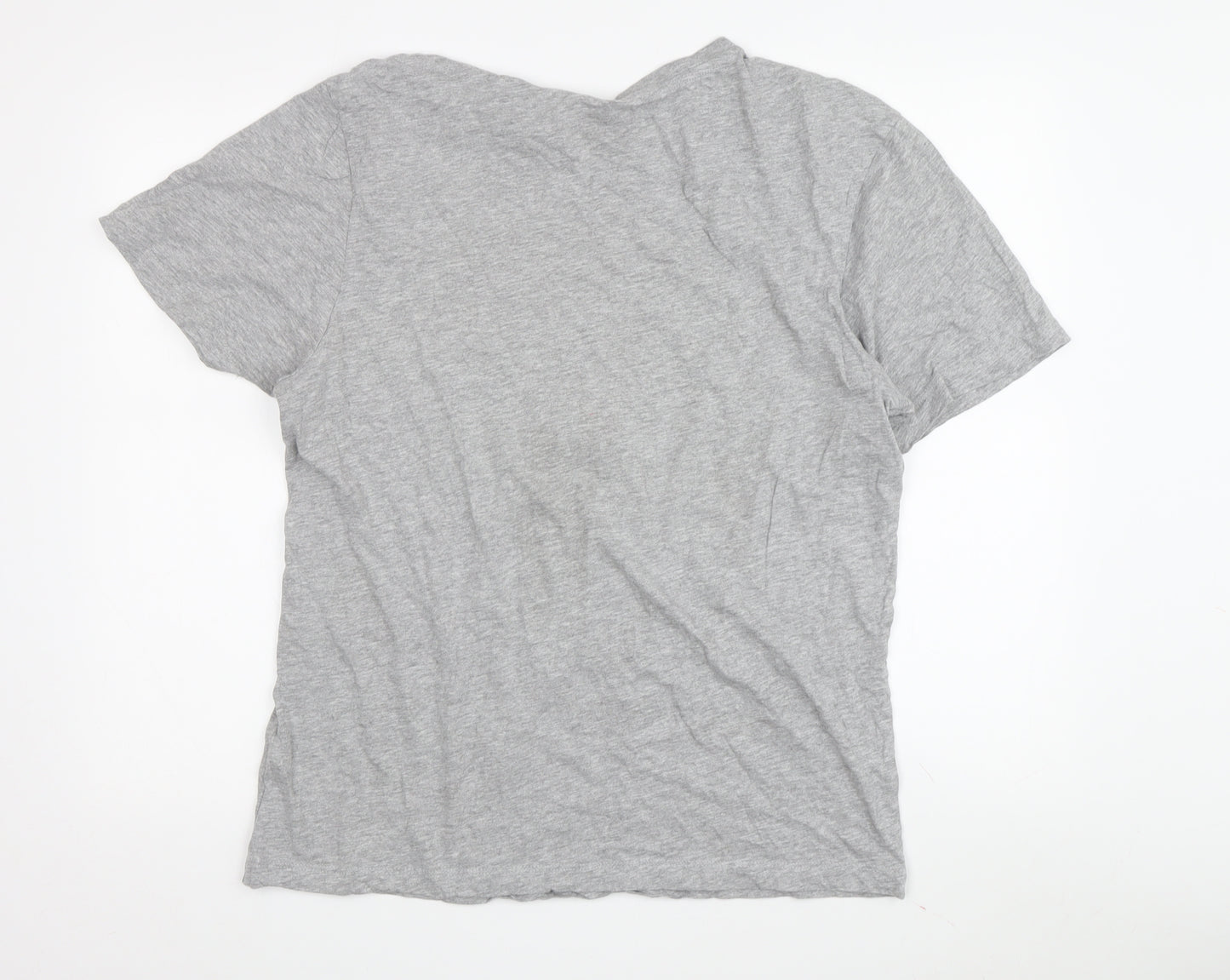 Netflix Stranger Things XL Grey T-Shirt - Hellfire Club