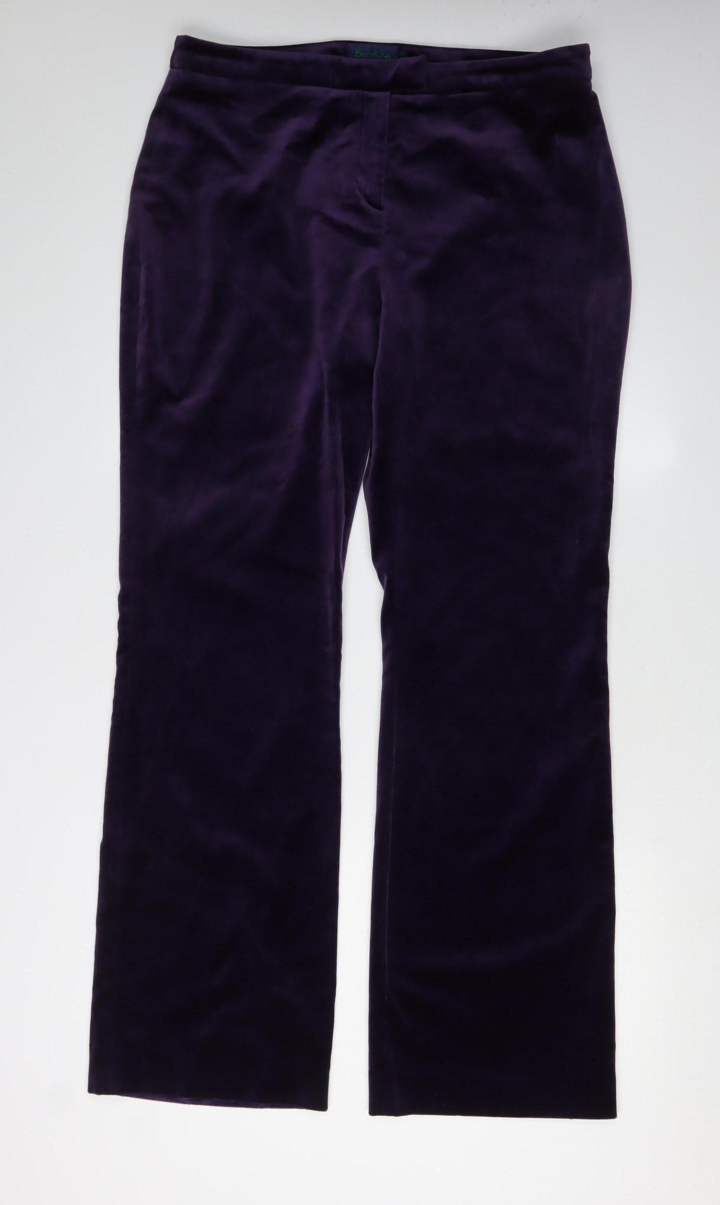 Boden Women's Purple Classic Trousers Size 18