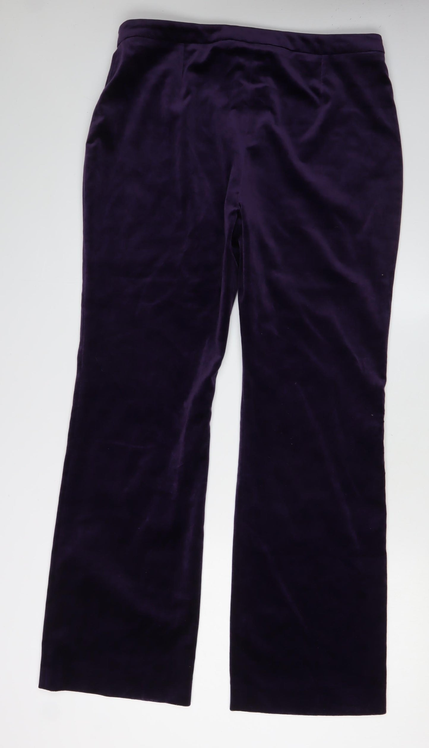 Boden Women's Purple Classic Trousers Size 18