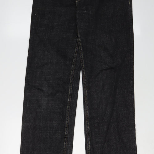 Debenhams Boys Black Straight Jeans Age 15 Regular Fit