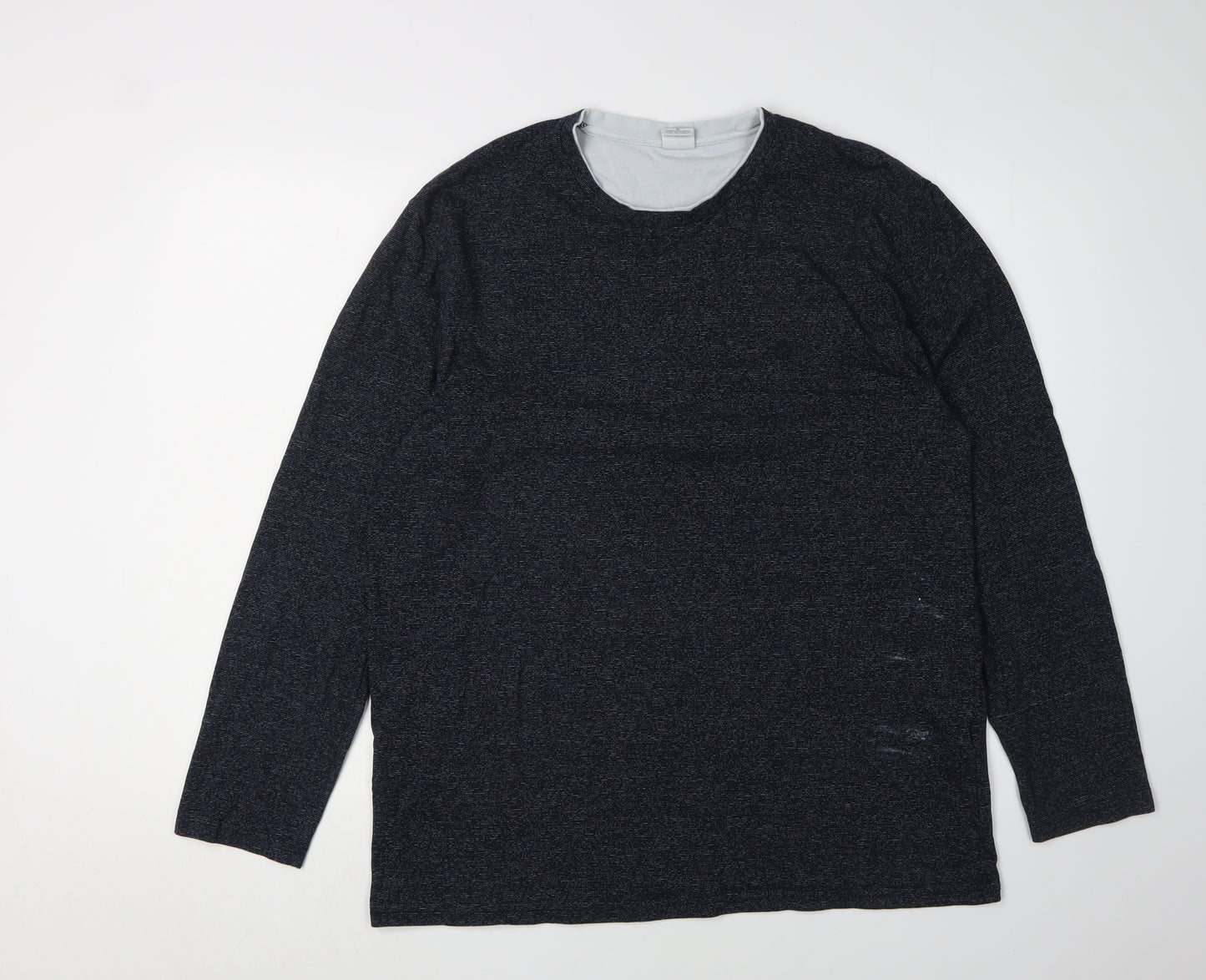 Springfield Men's Long Sleeve Black T-Shirt L