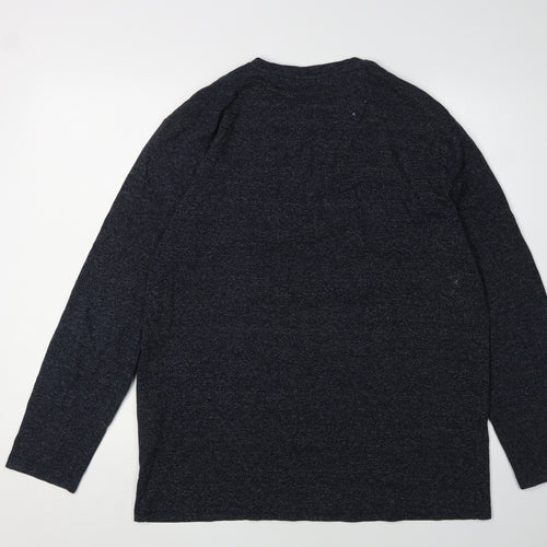 Springfield Men's Long Sleeve Black T-Shirt L