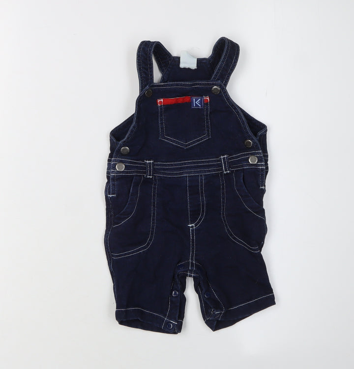 Korango Unisex Baby Blue Dungaree 6-9 Months
